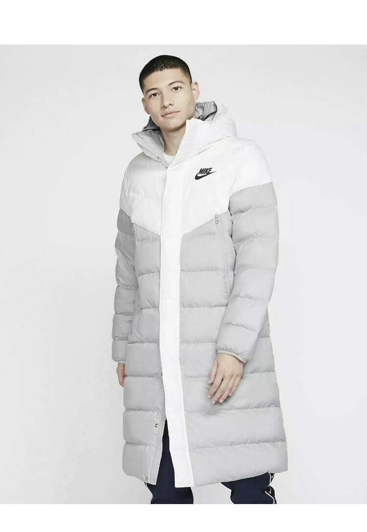 long down coat nike