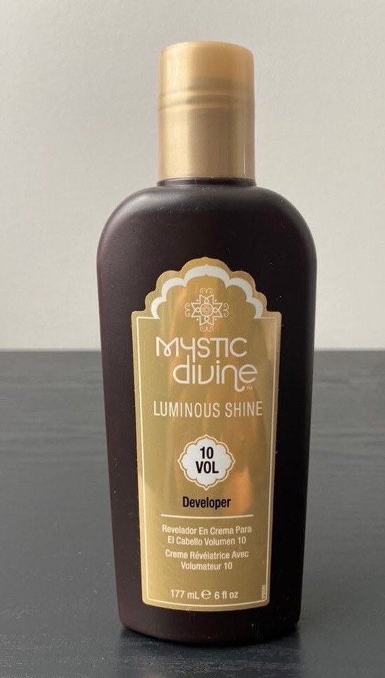 Mystic Divine Permanent Hair Color & 10 Developer 4NC Natural Copper