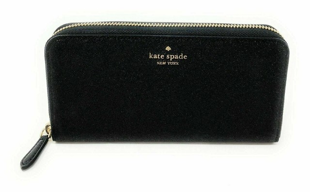 kate spade lola glitter wallet