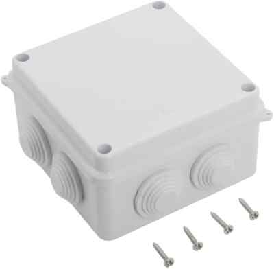 LeMotech ABS Plastic Dustproof Waterproof IP65 Junction Box Universal Electrical