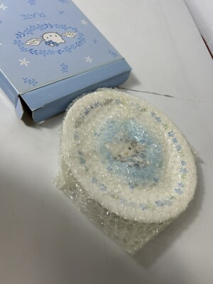 Hello Kitty Blue Angel Wing Trinket Decorative Plate Sanrio Vtg 2000 New In Box