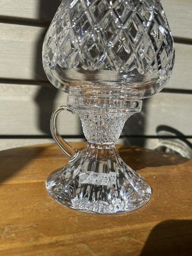Waterford Kammer Bleikristall Kerzenständer Halter mit Kugelplatte 9,5" EUC - Bild 2 von 15