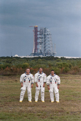 Apollo 8 Crew 1968 4x6 Foto