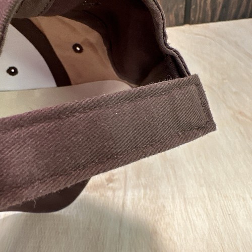Gorra de colección Ford Tough Trucks bajo perfil marrón logotipo ajustable Y2K - Imagen 10 de 12
