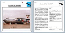 Ilyushin Il-76LL "Candid" - Trainer - Warplanes Collectors Club Card