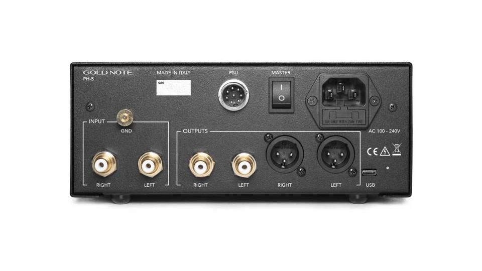 Goldnote PH-5 Bravo MM/MC High End Phono Vorverstärker - Touchscreen, 6 Kurven - Bild 3 von 4