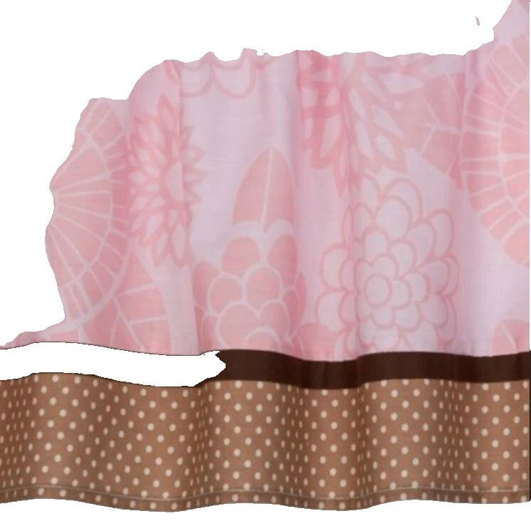 Faldas de cuna y volantes Algodón Marrón Polvo