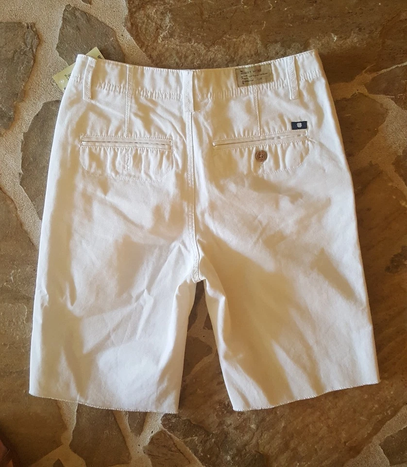 Bermudas blancas cortadas Lucky Brand para niños talla 14 pierna ajustada nuevas con etiquetas Foto 2 de 4
