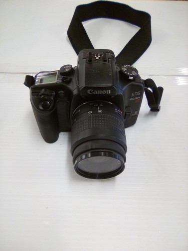 Canon EOS Elan 7 35–80 mm Film Autofokus Gehäuse schaltet Blitze ein, Film ungetestet