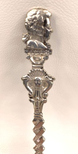 Vintage Souvenir Spoon Wolfgang Amadeus Mozart Austria Tourist Travel - Picture 5 of 5