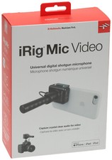 New Irig Mic Video - Digital Shotgun Mic For Dslr Ios Mac Android Ik Multimedia