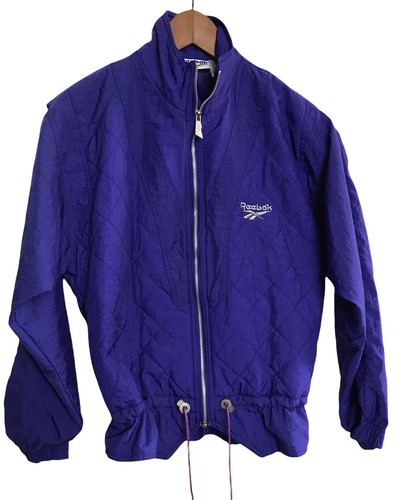 purple cropped windbreaker