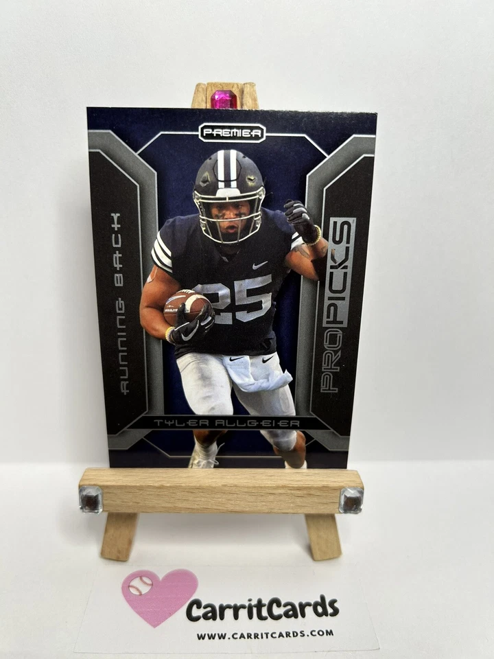 TYLER ALLGEIER 2022 Pro Picks Football #PP-24 Atlanta Falcons Rookie - Image 2 of 4