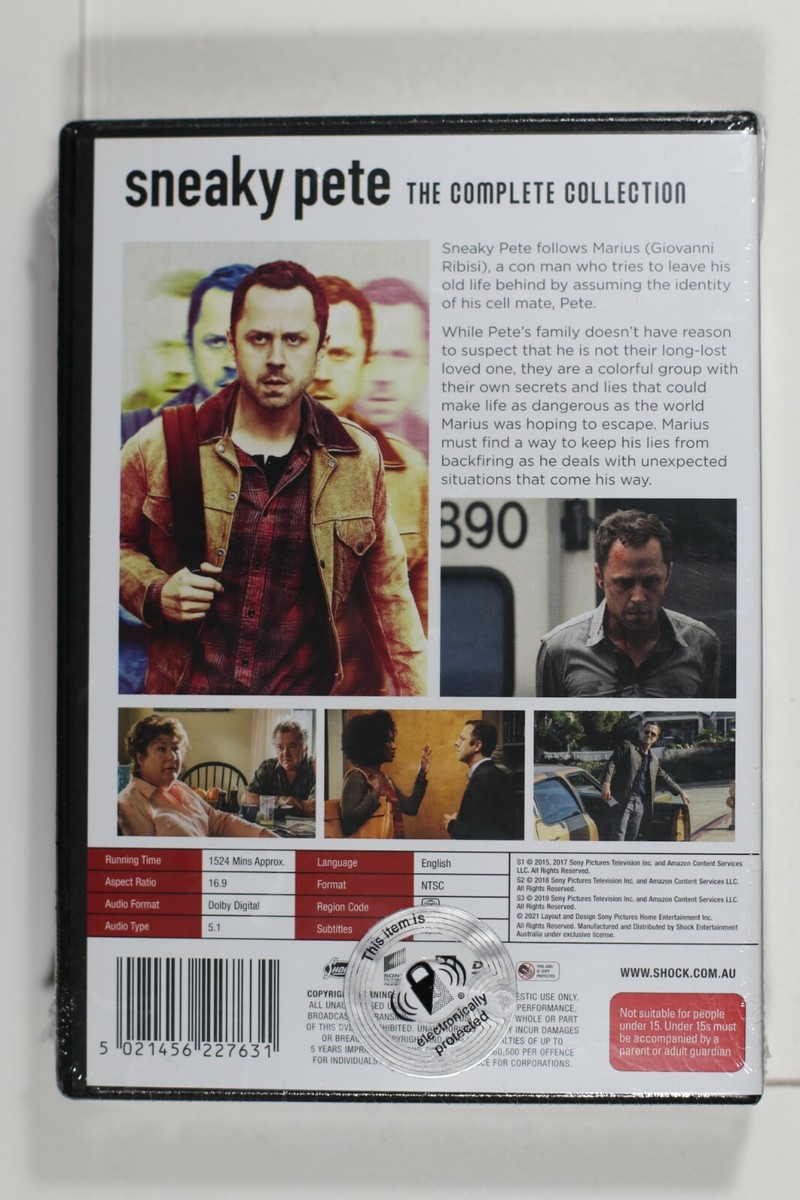 Sneaky Pete Complete Collection (Box Set DVD, 2021) New Sealed