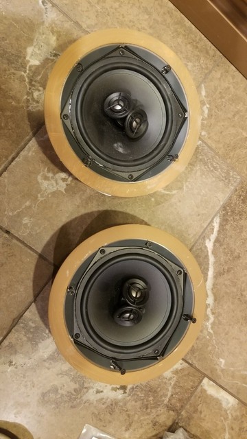 Paradigm Ams 150r V4 In Wall Ceiling Speakers For Sale Online Ebay