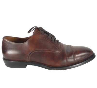 BALLY SWITZERLAND MADE HONSER 112 LEATHER Oxford Shoes 195509 D3NAPC Size 9D