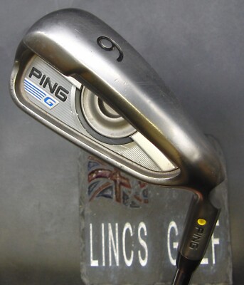 Ping G Series Yellow Dot 6 Eisen steifer Stahlschaft (fehlendes Gewicht)