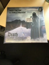 NICK TOCZEK &THIES MARSEN-DEATH & OTHER DESTINATIONS-BLOOD RED-VINYL- LP - ELP76
