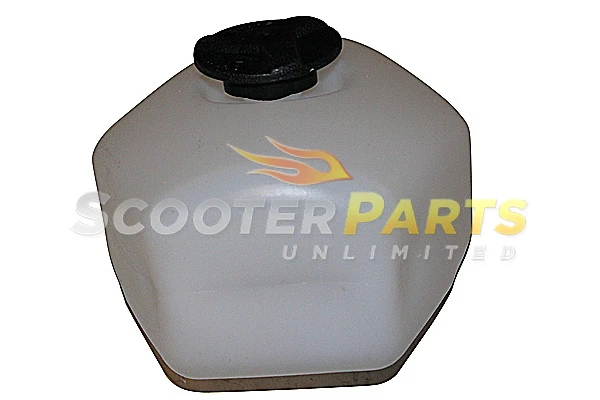 Gas Fuel Tank w Cap For MotoTec 33cc Mini Moto Pocket Bike Parts