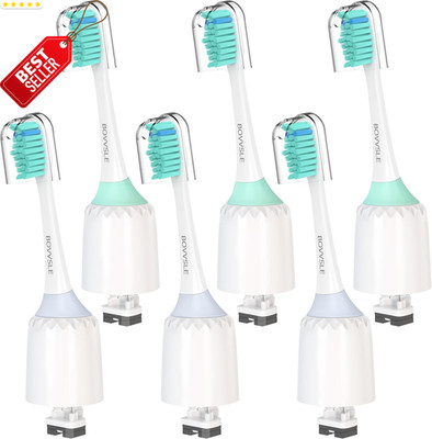 Philips Sonicare E-Series Replacement Toothbrush Heads 6 Pack Electric - US