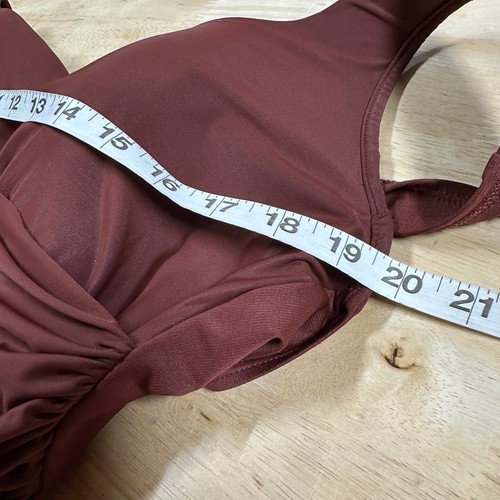 Miraclesuit Must Haves Escape Underwired Shaping Swimsuit Brown Women's 20W NWOT - Picture 6 of 7