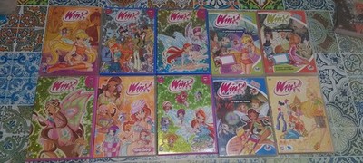10 DVD WINXS CLUB perfekte italienische Audio-CARTOON