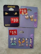 Claire's Christmas Earrings