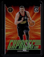 2024-25 Donruss Optic #3 Nikola Jokic Express Lane Lime Green #/199