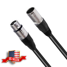 7 Pin XLR Microphone Cable Male to Female 3 Meter/10 Ft