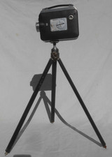 Vintage Bilora Telescoping Tripod Made Germany w/Kodak Magazine 8 Camera WORKS