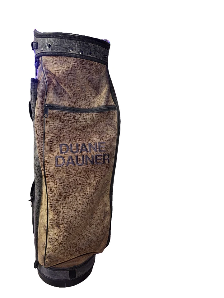 Bolsa de golf vintage con etiqueta de nombre auténtica Ironwood Country Club Dr. Duane Dauner Foto 4 de 4