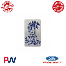 Ford Performance Intake Plaque 4 Tall X 2.25 Wide For 96-98 Ford Mustang Cobra