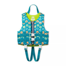 Speedo Child PFD Life Jacket Vest - Citrus Smile, 33-55 lbs
