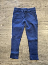 Wonder Nation Girls Blue Stretch Jegging Pants Size 5 Cotton Blend