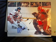 Mike Eruzione Autograph Signed 8x10 Photo 1980 Olympics Hockey Gold Medal