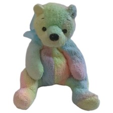 TY BEANIE BABY BUDDIES MELLOW PASTEL BEAR TYE DYE TUSH TAG Retired 2001