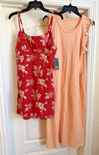 Lot of 2 Target Summer Dresses Medium NEW  Dresses Size M Wild Fable