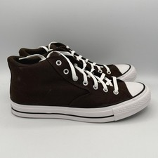 Converse Malden Street Mid Shoes Mens 11.5 Fresh Brew Brown Canvas A11708F