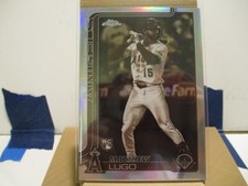 2025 Topps Chrome Sepia Matthew Lugo RC