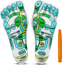 Acupressure Reflexology Socks for Women Men Foot Massage Five Toe Separate Soc