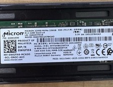Micron 2200S 256GB M.2 2280 NVMe PCIe Gen3 x4 SSD MTFDHBA256TCK