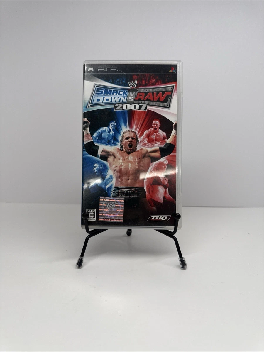 Sony PSP Wrestling WWE SmackDown vs. Raw 2007 Video Games for sale