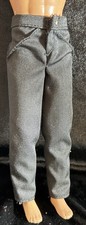 Ken Sized Barbie Clothes-Black Dress Pants- Fits Ken