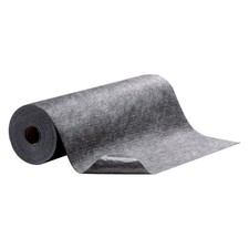 New Pig Grippy 100' x 36" Gray Adhesive-Backed Medium-Weight Absorbent Mat Roll