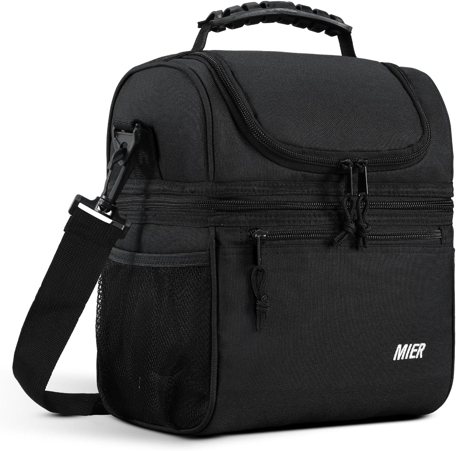 Dual Compartment Lunch Bag Leakproof Cooler For Men Women Ad