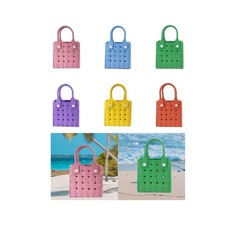 Beach Handbag Storage Bag Accessories Large Capacity Beach Pack Decorative Women