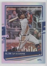 2020 Panini Donruss Nickname Variation Career Stat Line /365 Ronald Acuna Jr wj2