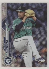 2020 Topps Retail Foilboard 81/264 Justus Sheffield #451 1x8