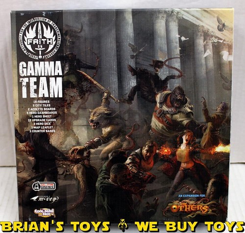 Guillotine Games Faith Gamma Team 18 Figures Expansion Pack for The Others NR