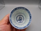 Chinese 1920's nice blue white cup (Mark) (combine ship) w3593 — photo 1
